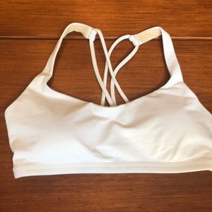 lululemon free to be bra in white